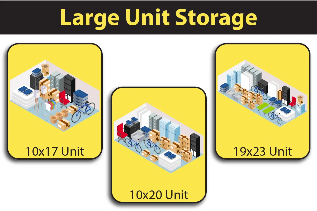 large storage units