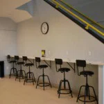 Seating area for productivity living the stairs